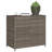 vidaXL Outdoor Storage Box 80 Gal Deck Box PE Rattan with Water-Resistant Bag, Gray 32.7"x17.7"x29.9" for Patio Tools & Accessories, Poly Rattan Storage Cabinet, Garden Storage Furniture-95119379