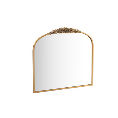 Embossed Arched Mirror