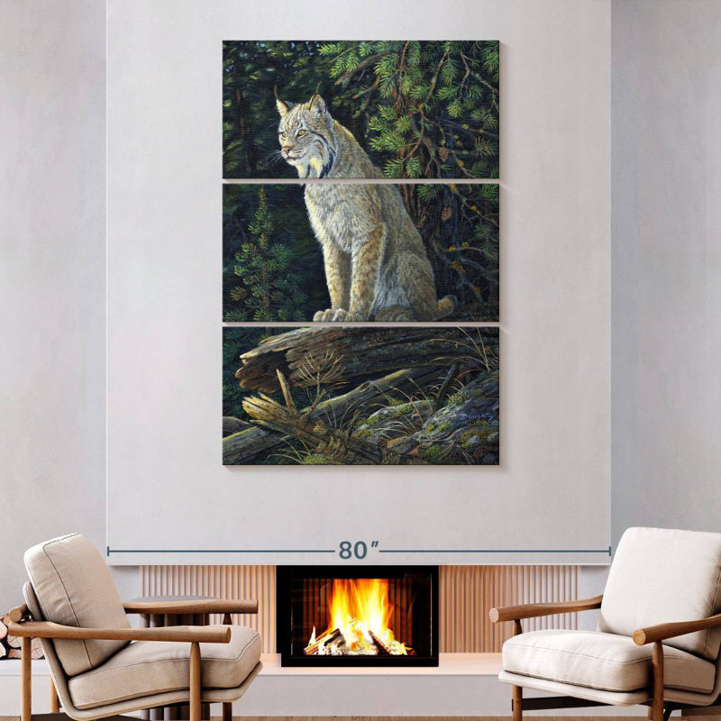 Brampt Predator's Anticipation, 74" H x 48" W