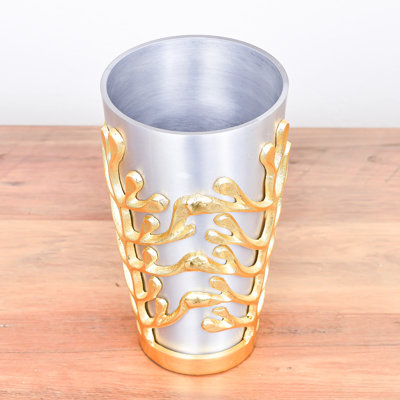 Aidon Metal Table Vase