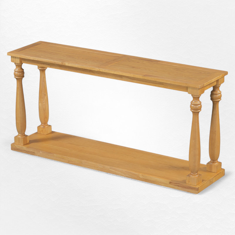 Console 63,03 po, Naturel