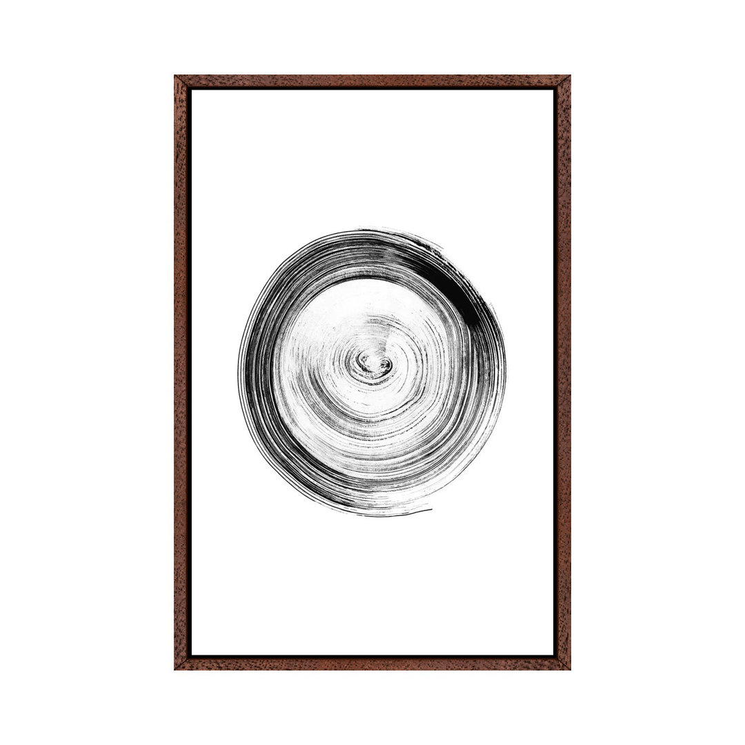 Ink Circle by Nouveau Prints - Print on Canvas