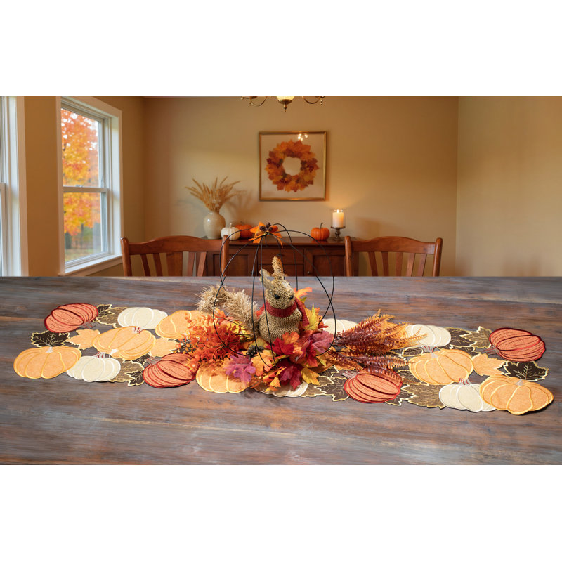 Chemin de table Autumn Harvest 14Wx34L, 14Wx34L