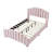 Velvet Upholstered Platform Bed-1188819312-1188819313