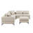 Upholstered L-Shaped Sectional Reversible-1328536298