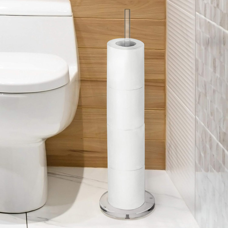 Porte-papier hygiénique sur pied