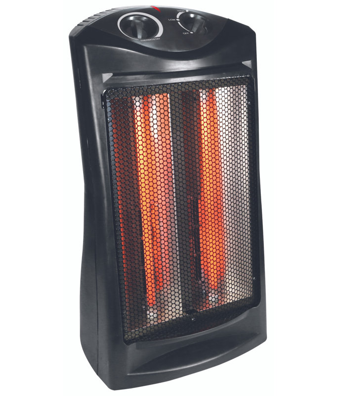 Comfort Glow Radiant Quartz Tower Heater, 5,120 BTU, Indoor Space Heater - QTH350