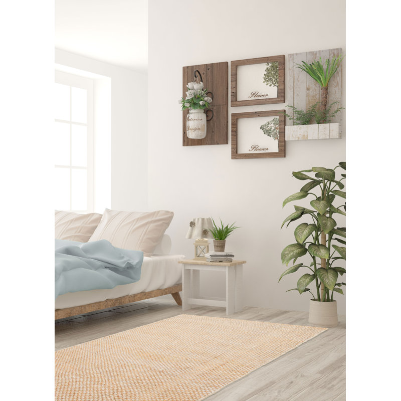 Tapis kaki unique Kilim 5 pi x 8 pi 3 po Denizli Palas