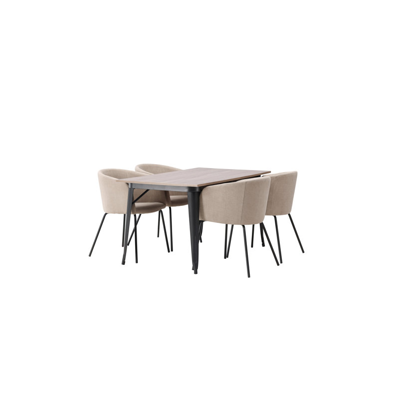 Carr 4 - Person Dining Set