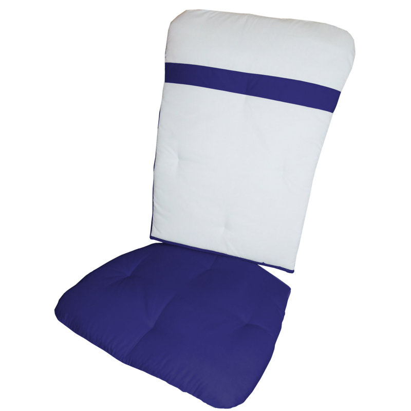 Coussin de siège / dossier intérieur Hajnalka, Bleu royal