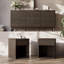 Ensemble de chambre à coucher 3 pièces, commode 9 tiroirs et tables de chevet 3 tiroirs-2139199208