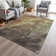 Machine Washable Indoor/Outdoor Xhevrie Mocha Rug