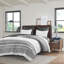 Ensemble d'édredon en coton 3 pièces avec capitonnage en chenille-126520660-126520664