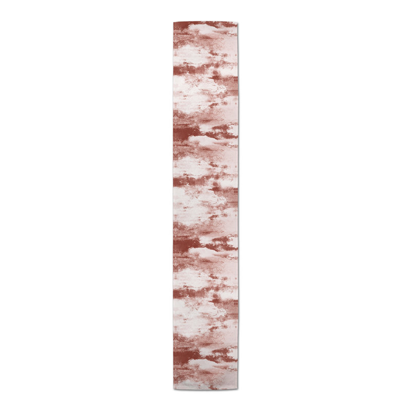 Chemin de table Askey, 72 po x 16 po, Orange
