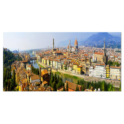 Cityscape 'Florence Panoramic View' Photograph
