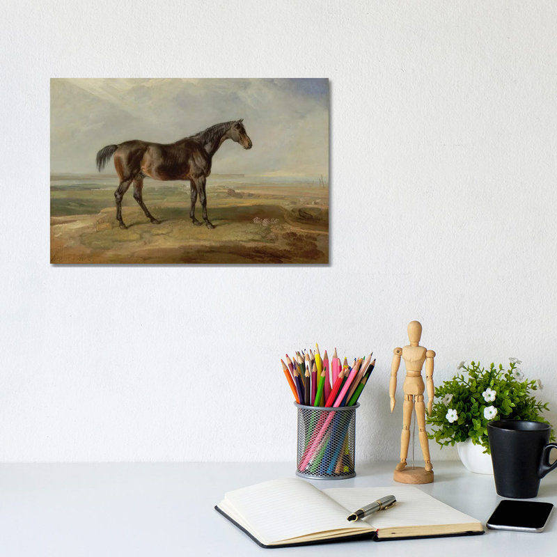 Adonis, King George III's Favourite Charger by James Ward - Wrapped Canvas Painting