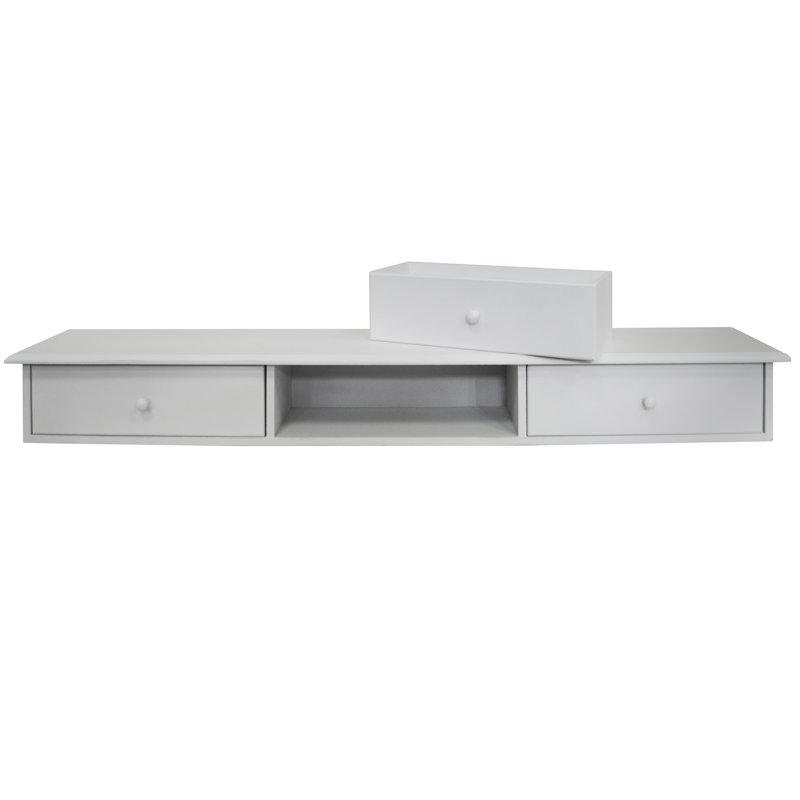 Maribel Floating Shelf, White