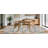 Washable Area Rug, Non-Slip Low Pile Stain Resistance Rug with Peacock and Deer, Animal Carpet for Living Room, Bedroom, Dining Room-49031354-49031355