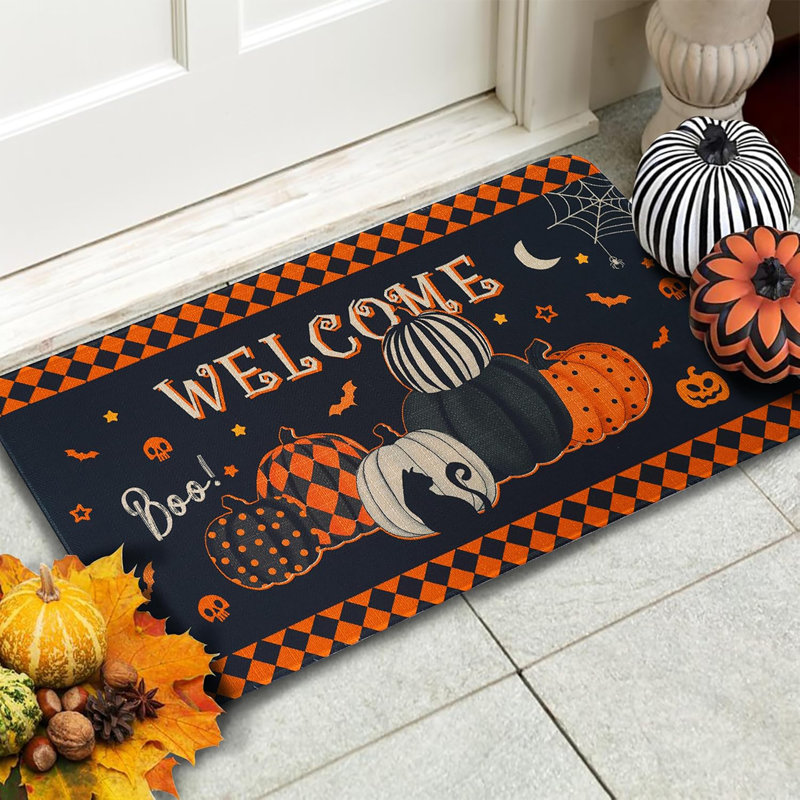 Paillasson d'automne pour Halloween