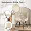 Modern Dining Chairs 54.8*46.9*83.2cm Tech Fabric Upholstery with Stylish Design Sofa-Level Cushioning Pet-Friendly Durable Scratch Resistant for Kitchen Dining Room or Home Office-1022161956-1013287211
