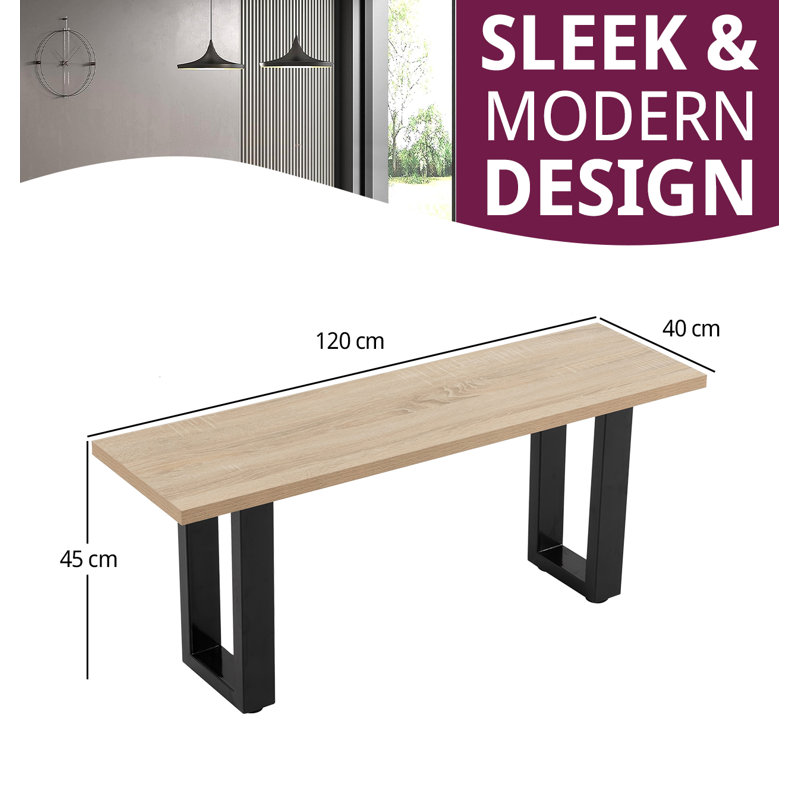 Antigua Bench, H45 x W120 x D40cm