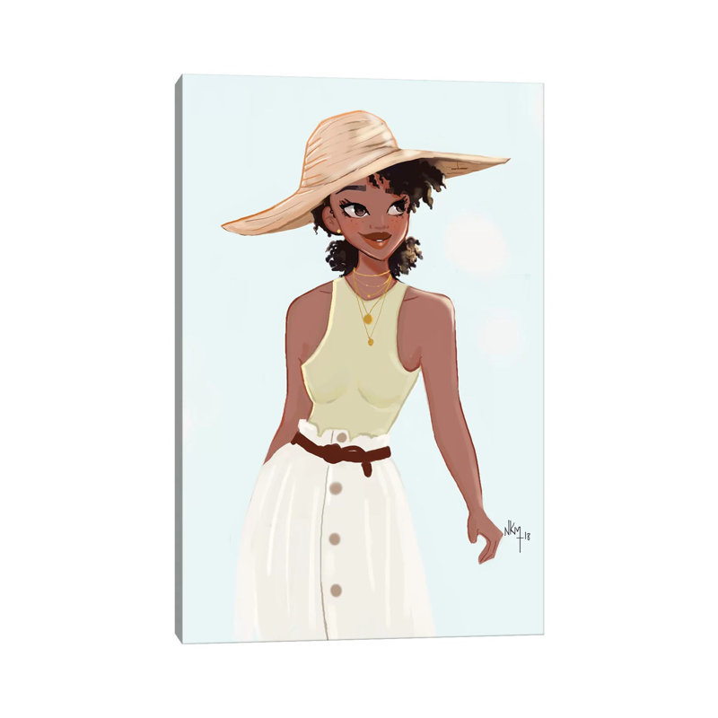 Tia by Nicholle Kobi - Print on Canvas, Wrapped Canvas, 30.48 cm H x 45.72 cm W