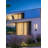 Omarie Outdoor Wall Sconce in Black