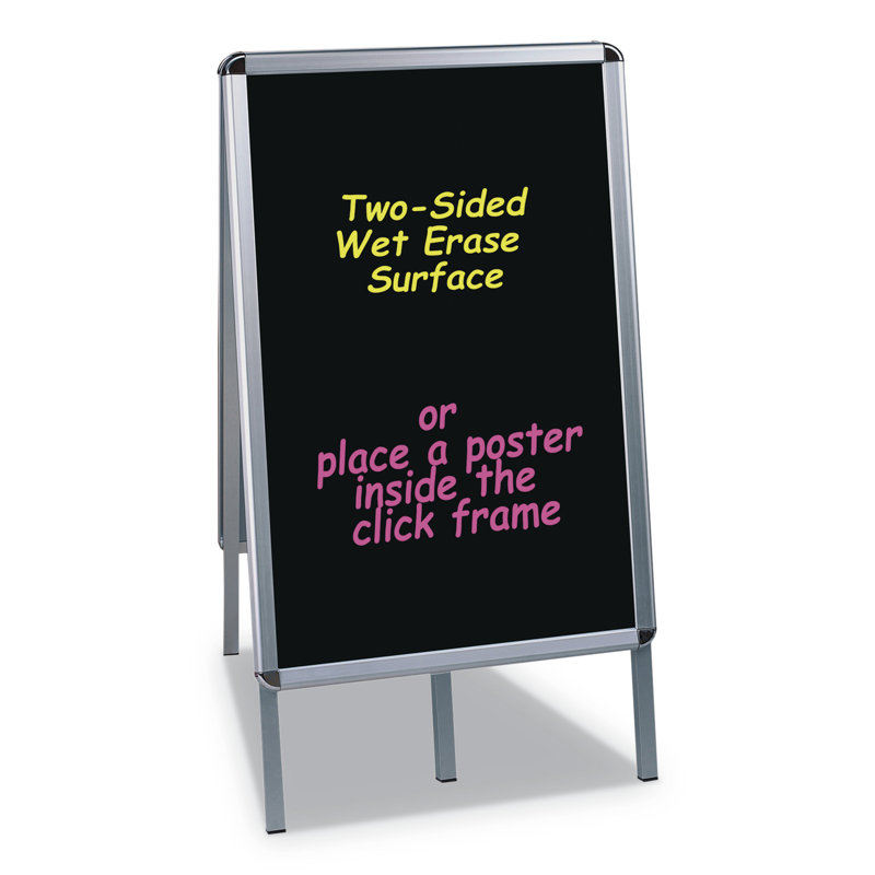 Magnetic Metal Chalkboard