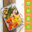 4 Pieces Baking Sheet Pan Tray, Stainless Steel Small Cookie Sheets For Baking,Warp Resistant & Heavy Duty & Rust Free Baking Pans Set