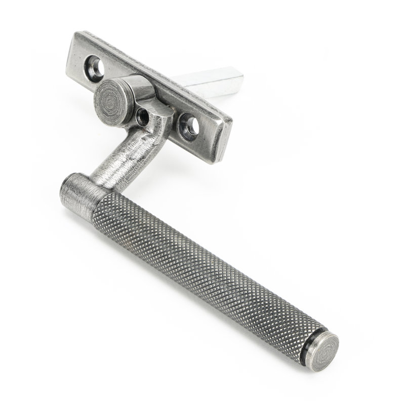 Aged Brass Brompton Espag, Pewter, Left