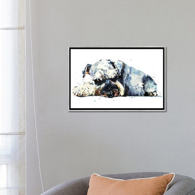 " Schnauzer I " by EdsWatercolours