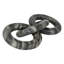 Round Gray Marble Chain