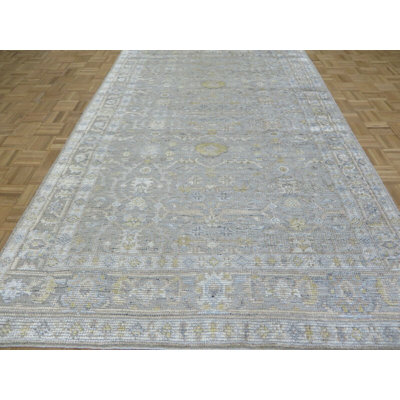 One-of-a-Kind 5'10" X 9'3" Wool Area Rug in Gray