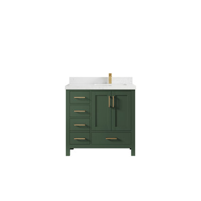 Ensemble de meuble-lavabo simple 36 po Malibu