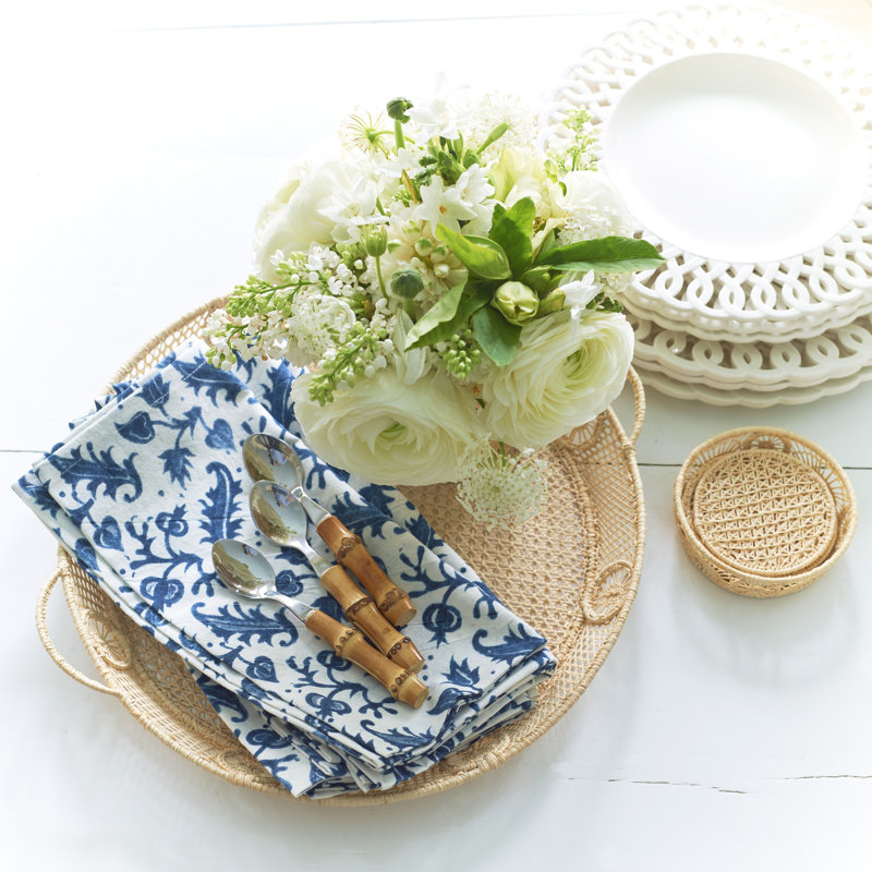 Raffia Decorative Tray