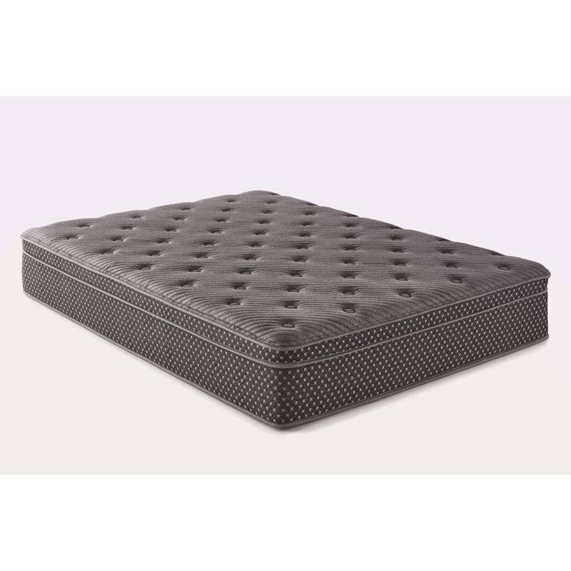 Matelas hybride matelassé 13 po Eurotop, moelleux, Lit simple