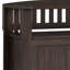 Banc de rangement transitionnel en bois massif Acadian 48 po L-292839288-292839291