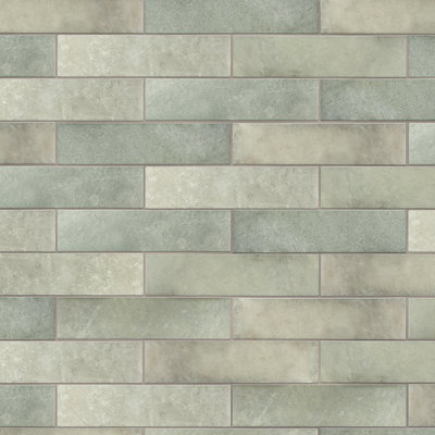 Heritage 2" x 10" Porcelain Stone Look Wall & Floor Tile