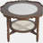2-Tiered Coffee Table with Rattan