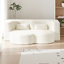 Canapé-lit moderne avec 2 coussins, canapé-lit convertible en mousse, matelas pliant simple de 15 po pour le salon