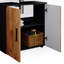 Bradenburg 60Cm W x 59Cm H x 30Cm D Bathroom Storage Furniture Set