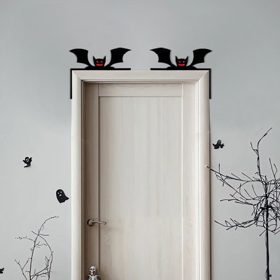 Décoration de cadre de porte d'Halloween