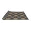 Tapis brun à motif géométrique Sandefur-1293670342