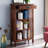 Beachley Solid Wood Slatted Bookcase in Mission Oak