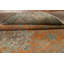 Tapis traditionnel orange en laine 7 x 10