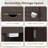 Twanna Bathroom Floor Cabinet, Freestanding Storage Cabinet for Entryway Storage-502824245