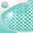  Retro Checkered Design Inflatable Chair-1641853442