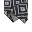 Tapis d'intérieur / extérieur bleu marine / beige Wald-311482201