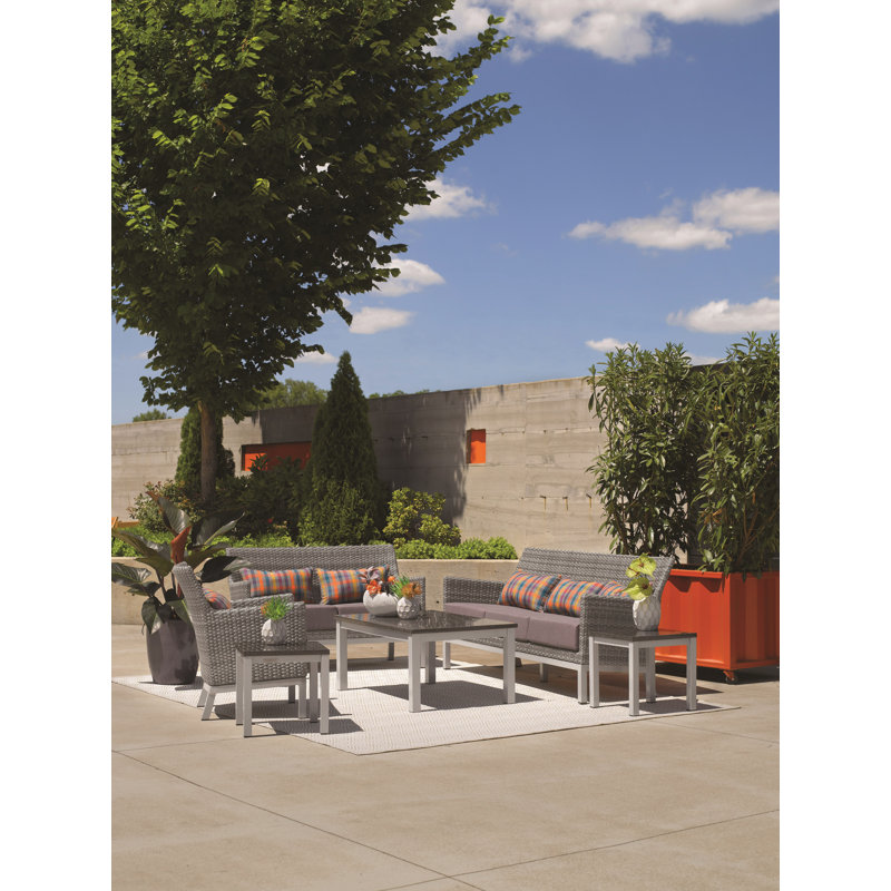Argento Outdoor Lounge Chair, Stone