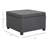 Vintage Tufted Storage Ottoman With Flip Top, Hinge, And Eucalyptus Frame For Home Decor